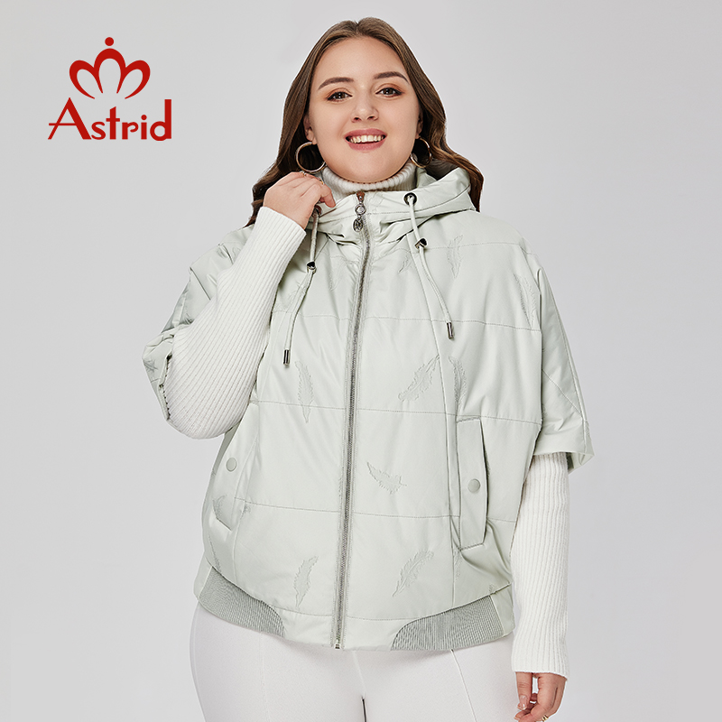 Embroidery Quilting - Astrid 2022 Spring Women Parkas Plus