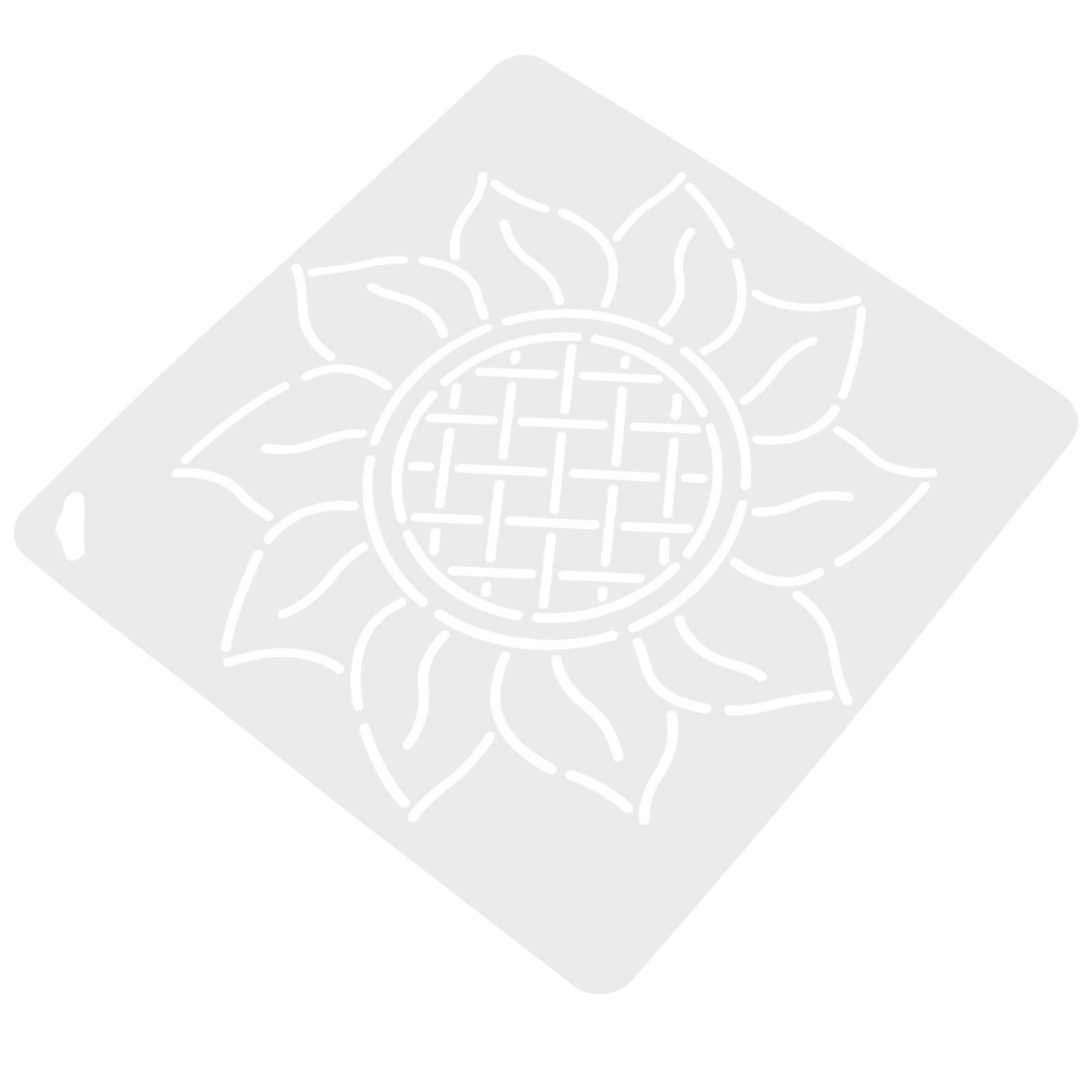 Plastic Quilting Template Holl - Embroidery Quilting review and price
