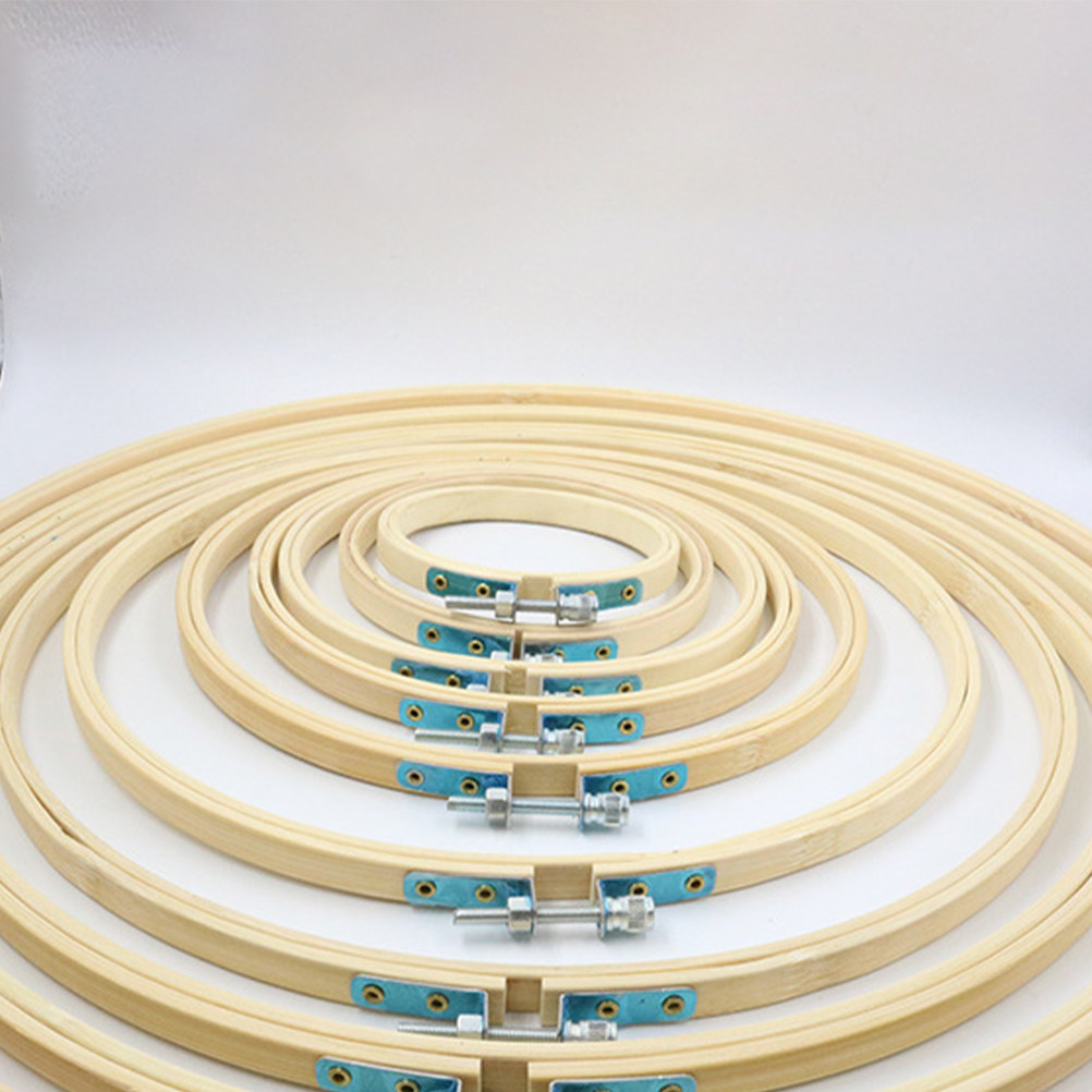 12Pcs Bamboo Embroidery Circle - Embroidery Quilting review and price