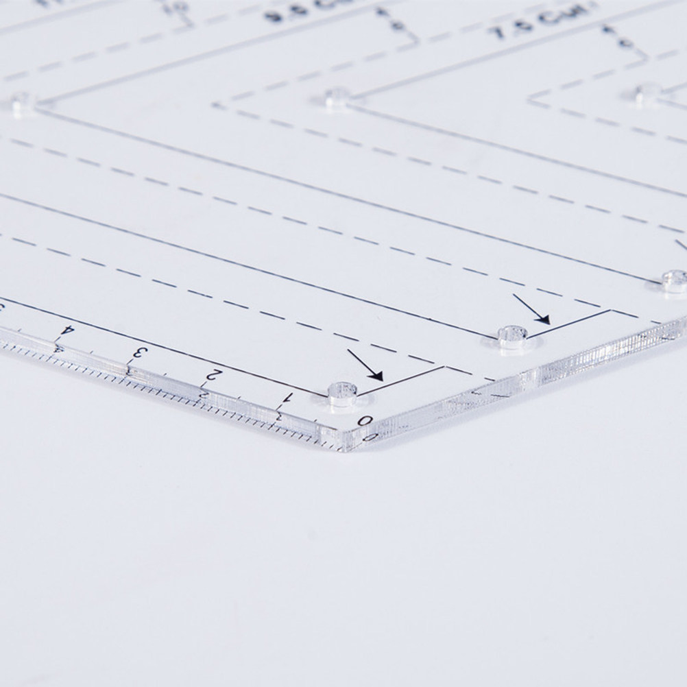 Acrylic Quilting Ruler 60 Degr - Embroidery Quilting review and price