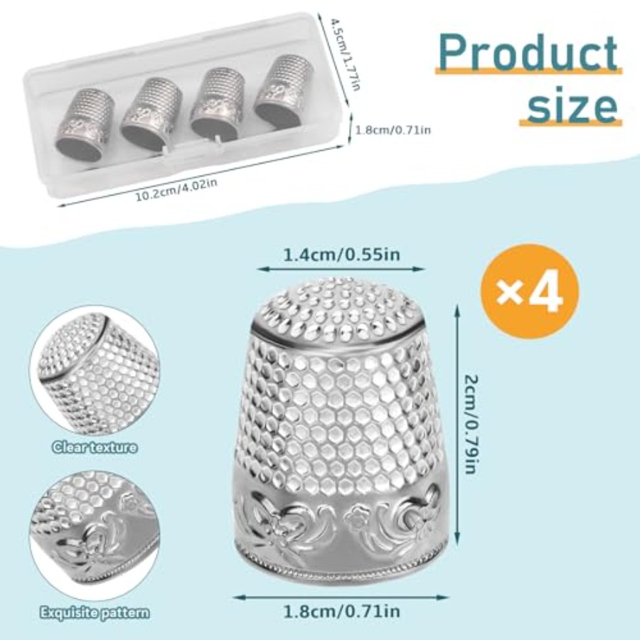 ZMAAGG Thimbles for Hand Sewin - Embroidery Quilting review and price