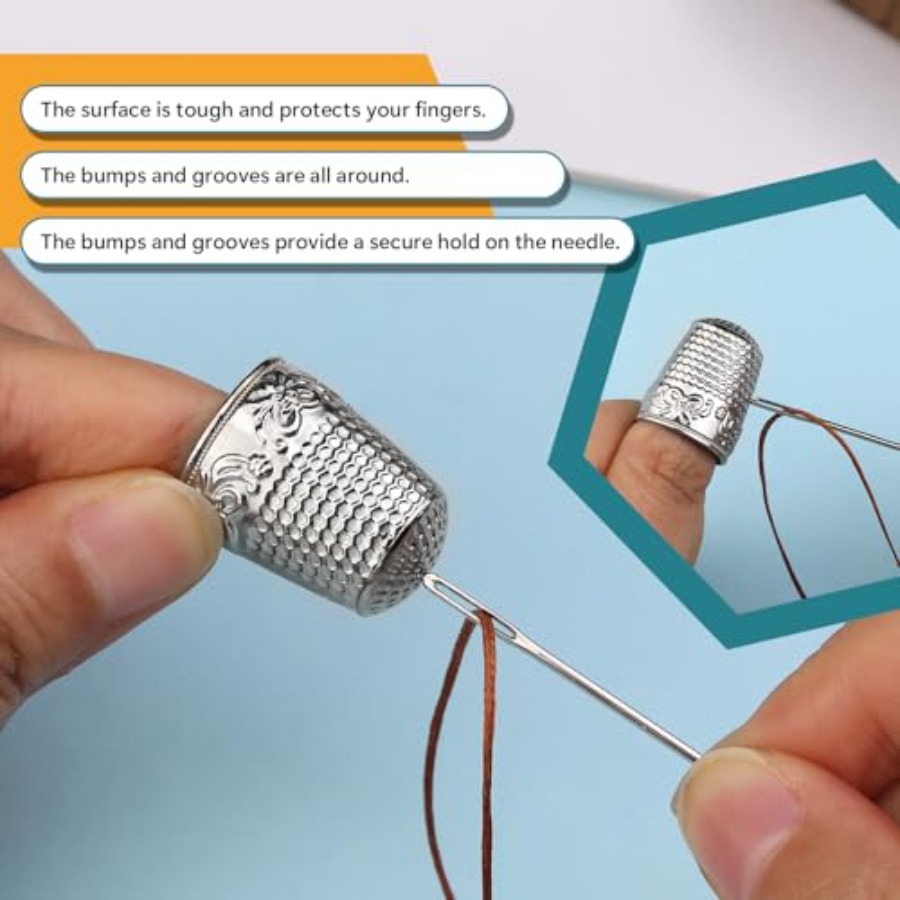 ZMAAGG Thimbles for Hand Sewin - Embroidery Quilting review and price