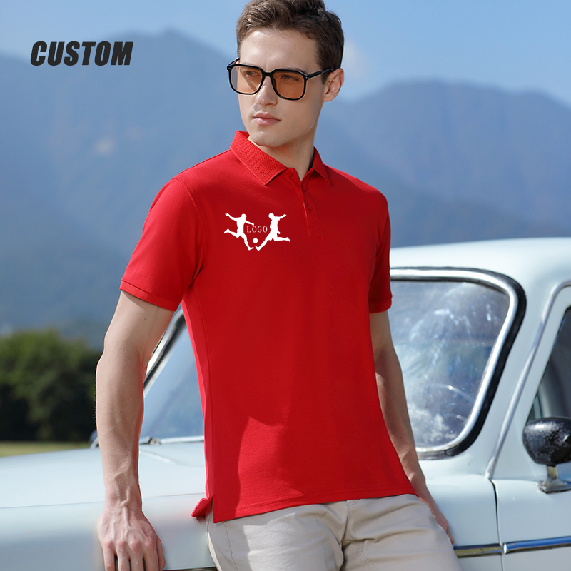 Personality Customization polo - Embroidery Cotton Shirt review and price