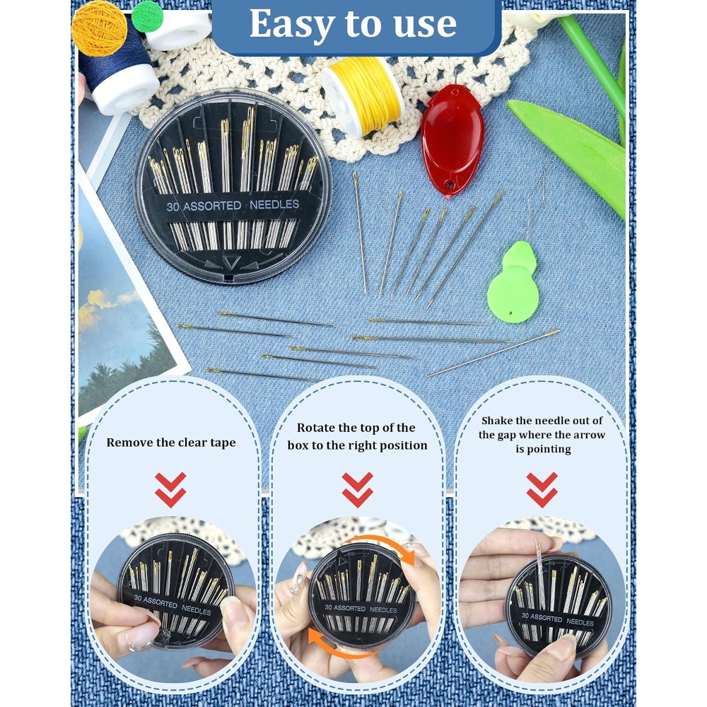 30-Count Steel Hand Sewing Nee - Embroidery Quilting review and price