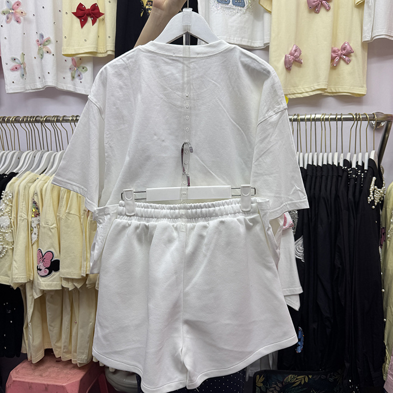 Summer Colorful 3D Flowers T-s - Embroidery Cotton Shirt review and price