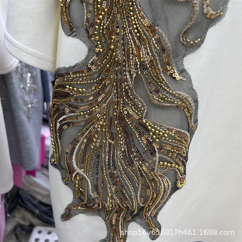 New Spring Summer Women Two-pi - Embroidery Cotton Shirt review and price