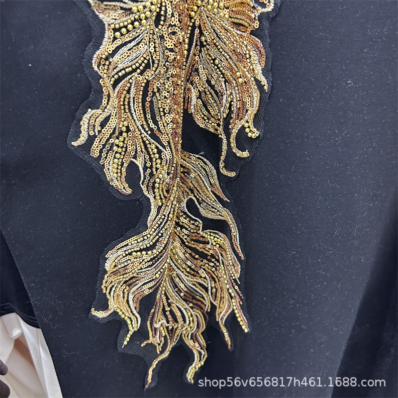New Spring Summer Women Two-pi - Embroidery Cotton Shirt review and price